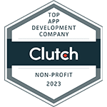top clutch.co app development company non profit 2023 greychain